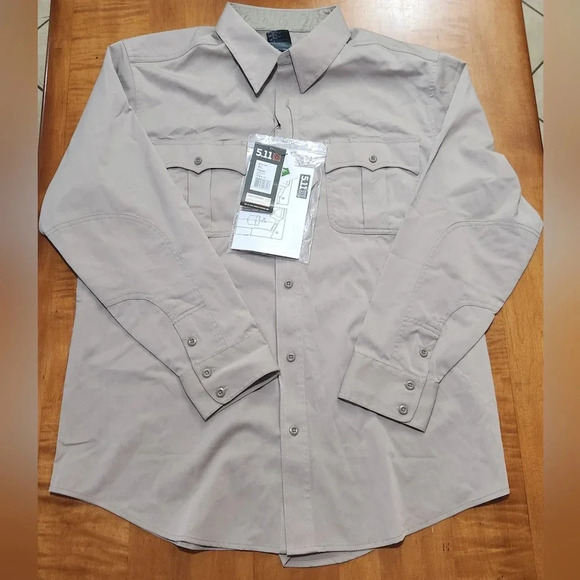 5.11 Tactical Class A Flex-Tac PolyWool Long Sleeve Shirt Xtra Large - Picture 1 of 8